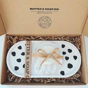 🖤Lavender Essential Oil Shea Soap Gift Box